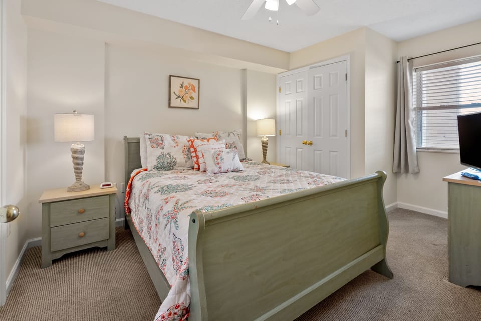 Indoors, Lamp, Home Decor, Furniture, Bed