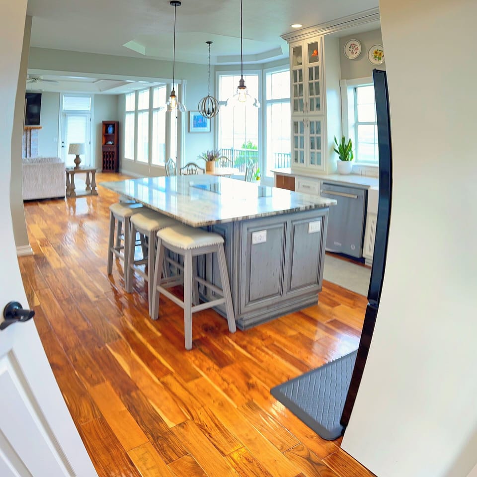Main floor kitchen