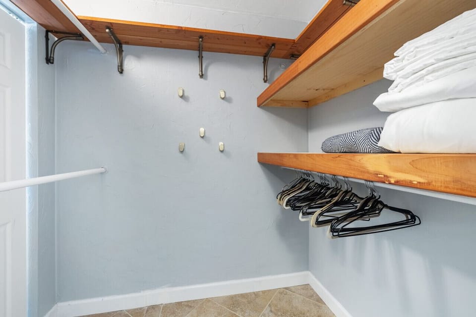 Bedroom #1 walk-in closet