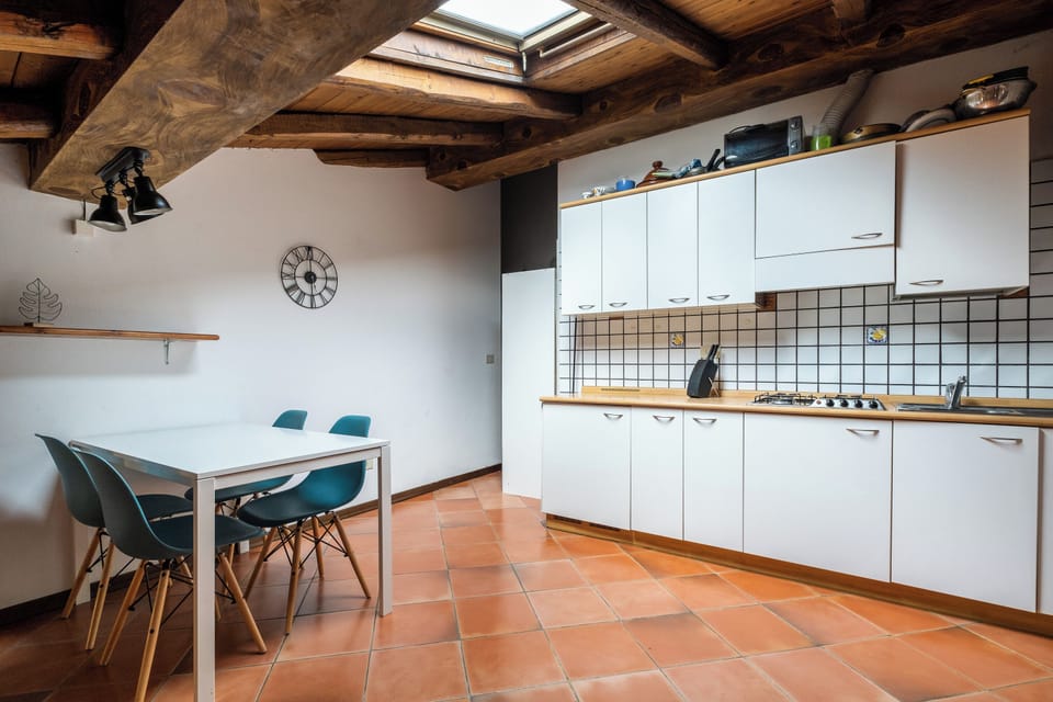 Apartment | Private kitchen | Fridge, stovetop, coffee/tea maker, cookware/dishes/utensils