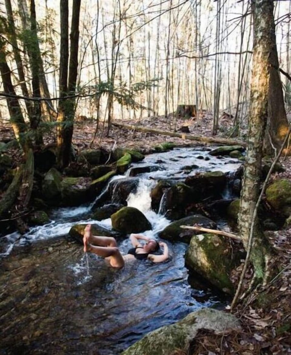 Mt. Brook on the property to dip in during a Sauna Steam