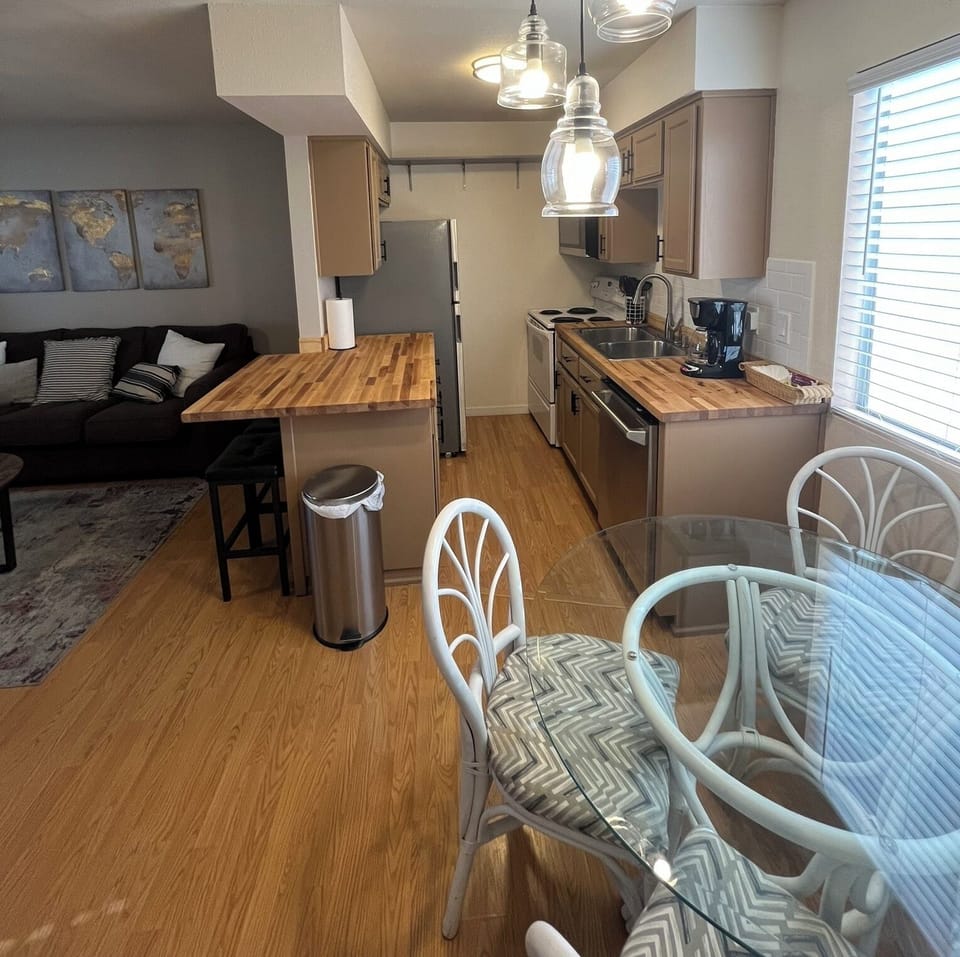 Kitchen and dining