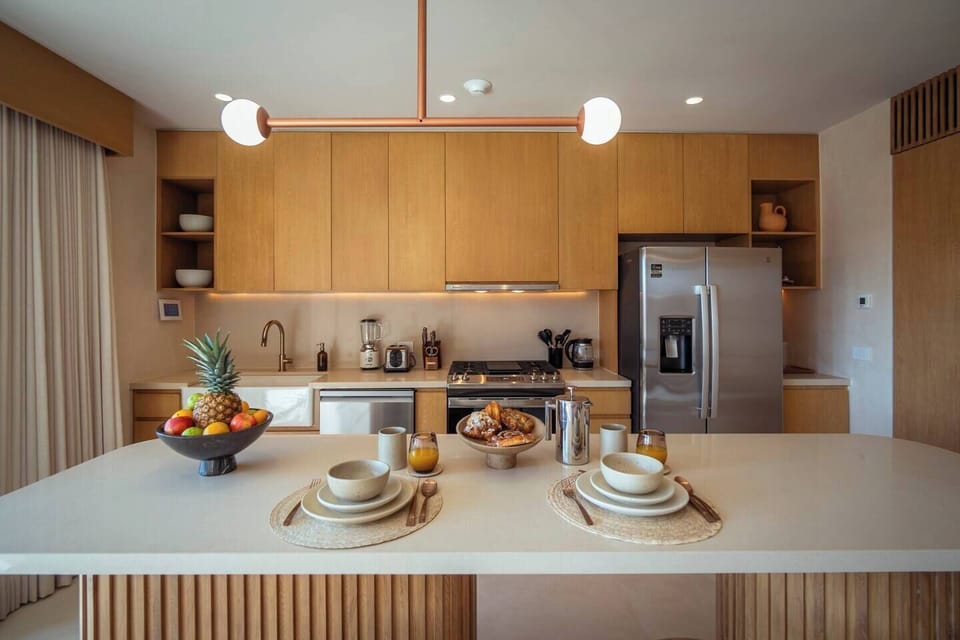 Fully Equipped Kitchen.