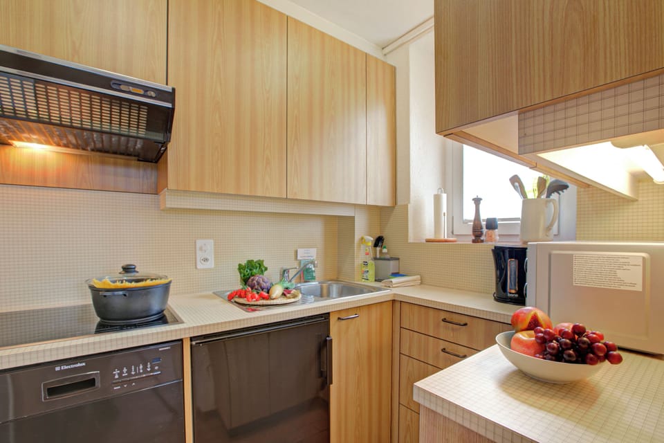 Family Townhome, 1 Bedroom, Microwave (Casa Angelina Panoramica - Monte Brè) | Private kitchen