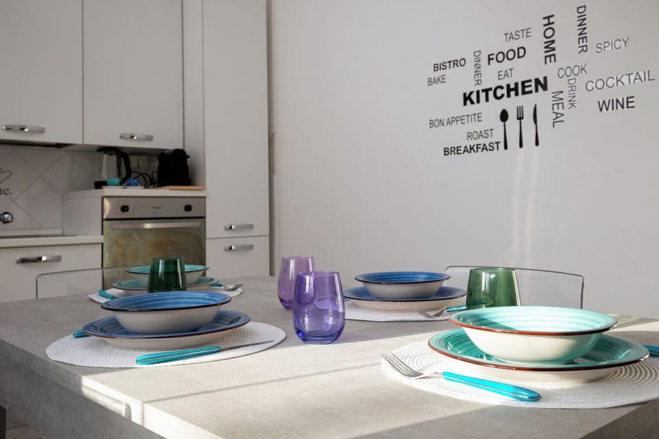 Apartment | Private kitchen | Full-size fridge, oven, stovetop, dishwasher