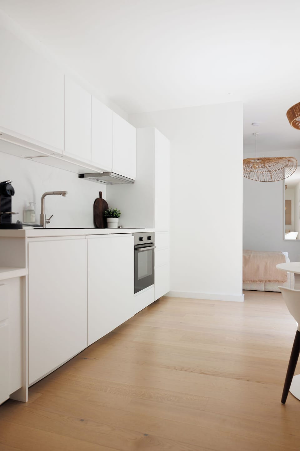 Apartment, Garden View | Private kitchen | Espresso maker, coffee/tea maker, dining tables
