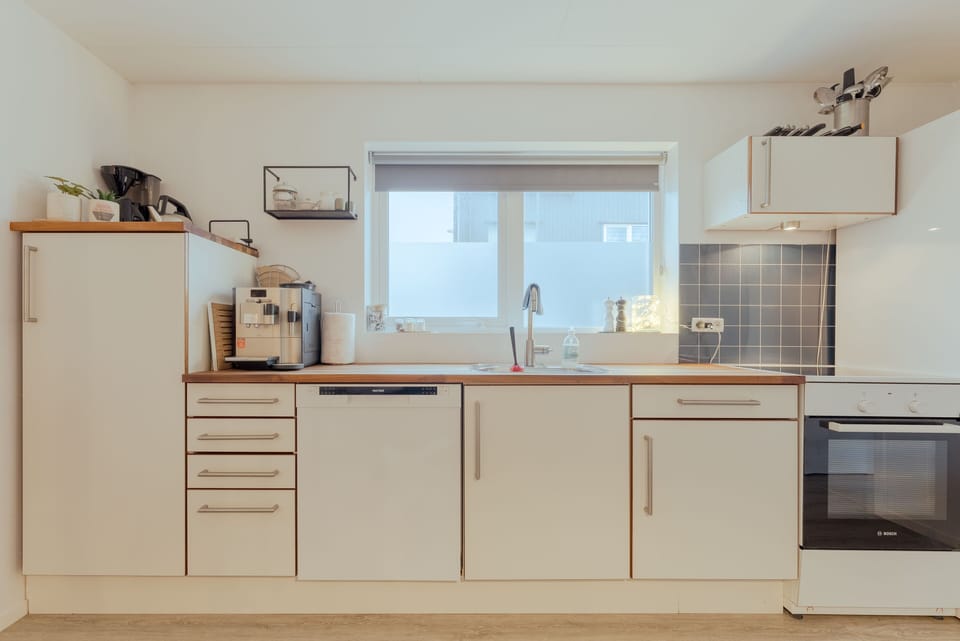 Standard Apartment | Private kitchen | Full-size fridge, oven, stovetop, dishwasher