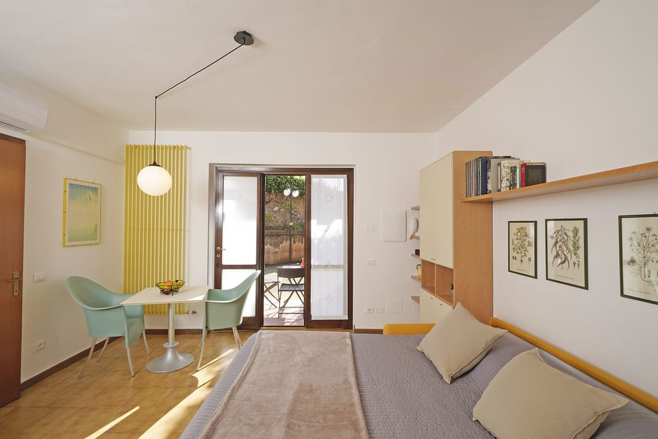 Apartment, Pool View | 1 bedroom, iron/ironing board, WiFi (free)