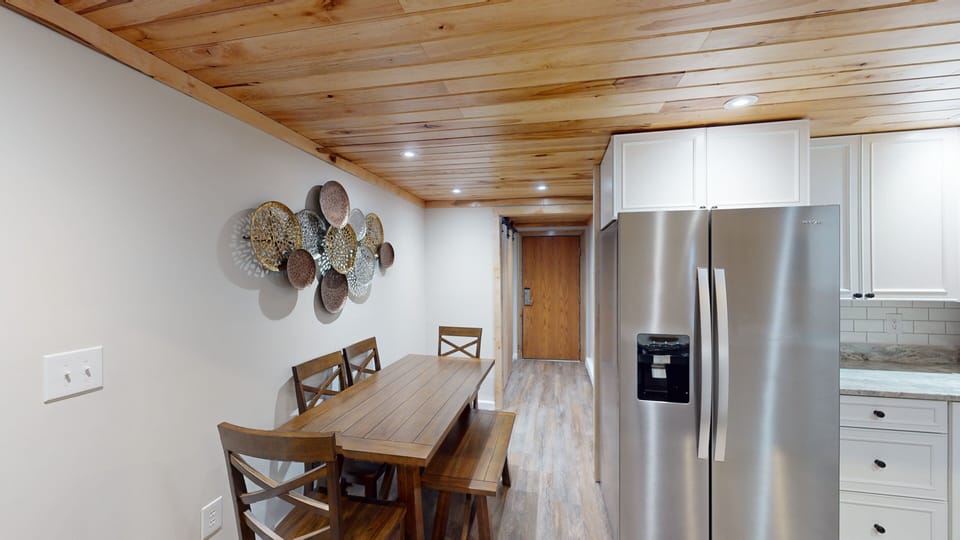 Indoors, Hardwood, Dining Table, Furniture, Table