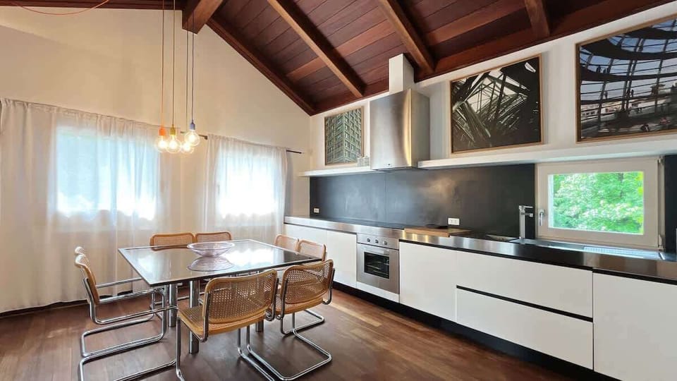 Modern kitchen complete with all accessories