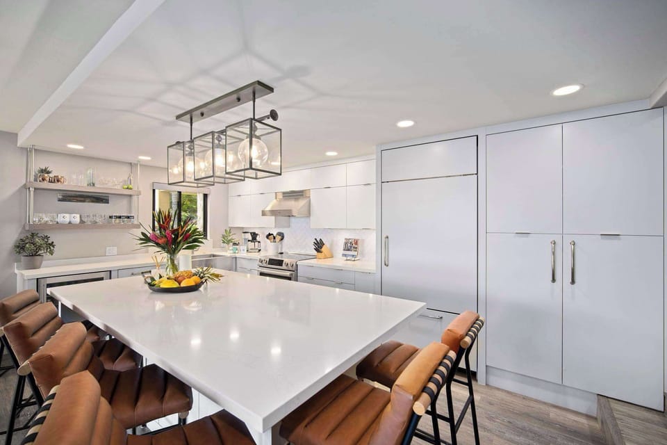 Kitchen | Polo Beach 108 in Wailea, Maui by Luxus Vacation Properties