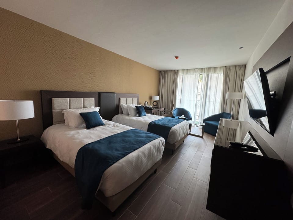 Premium bedding, minibar, in-room safe, desk