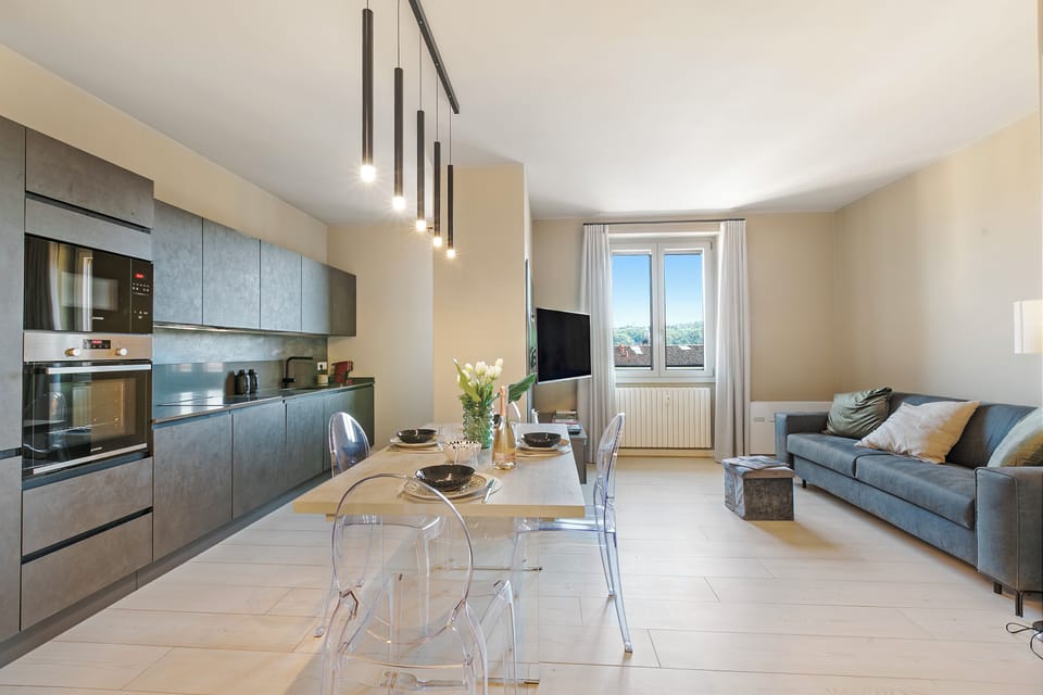 Living and dining room