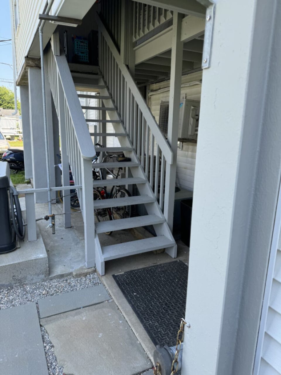 Stair entrance to the 2nd Floor
