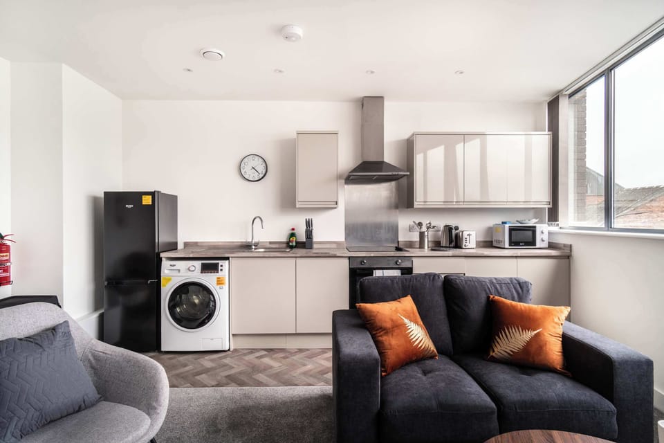 Living Space with Kitchen