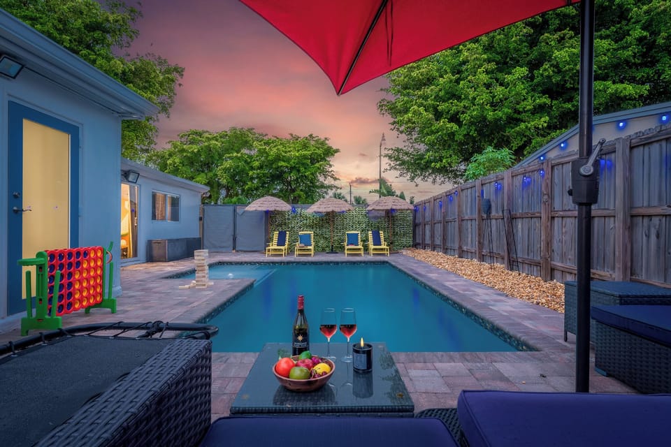 Take a break and enjoy a refreshing plunge