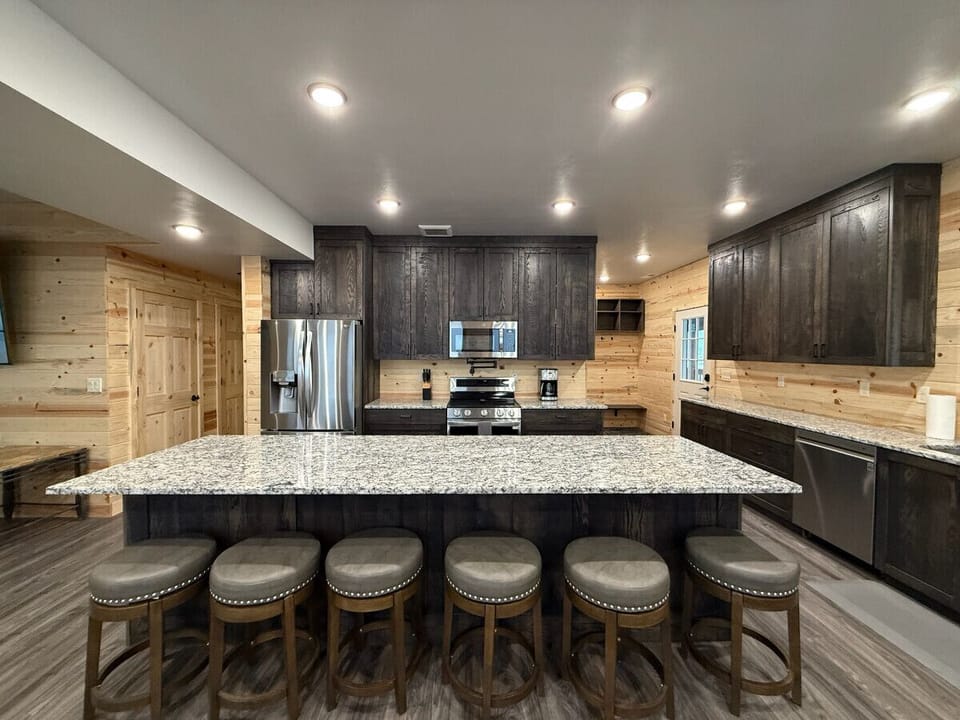 Kitchen with Island seating - Main Level