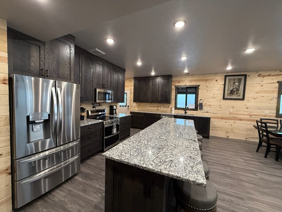 Kitchen with Island seating - Main Level