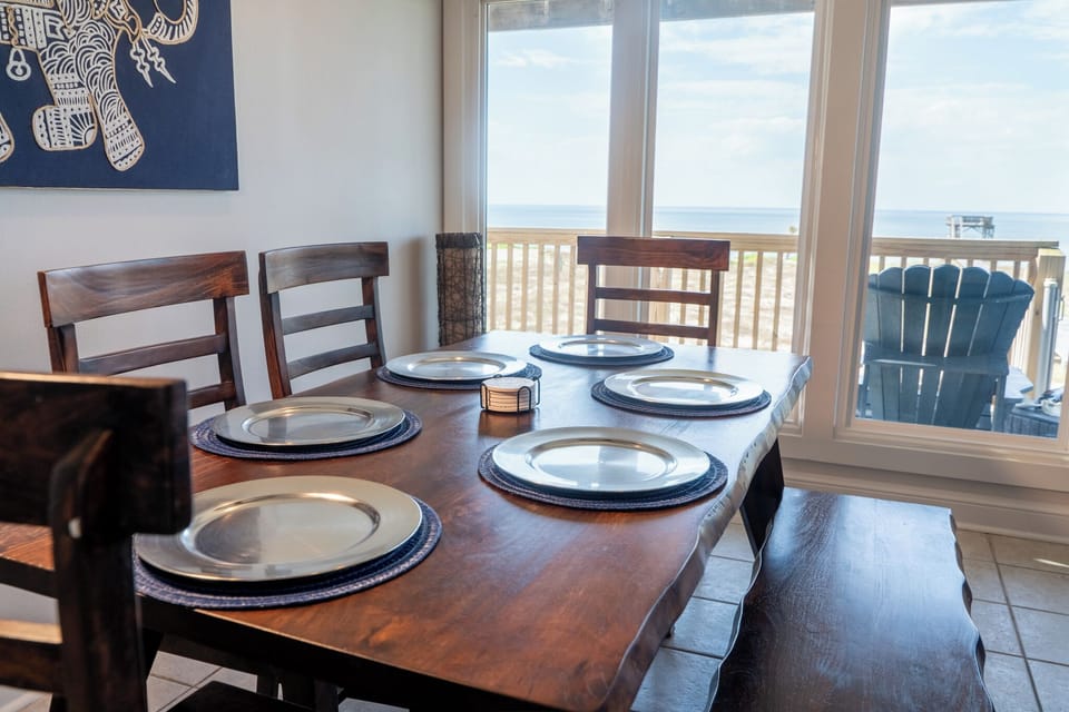 010 Dreamcatcher Dining Table with Beach View