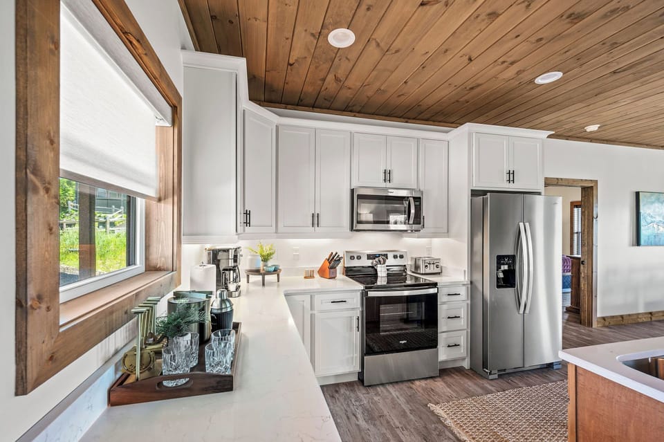 Premier Mountain Views' fully equipped kitchen