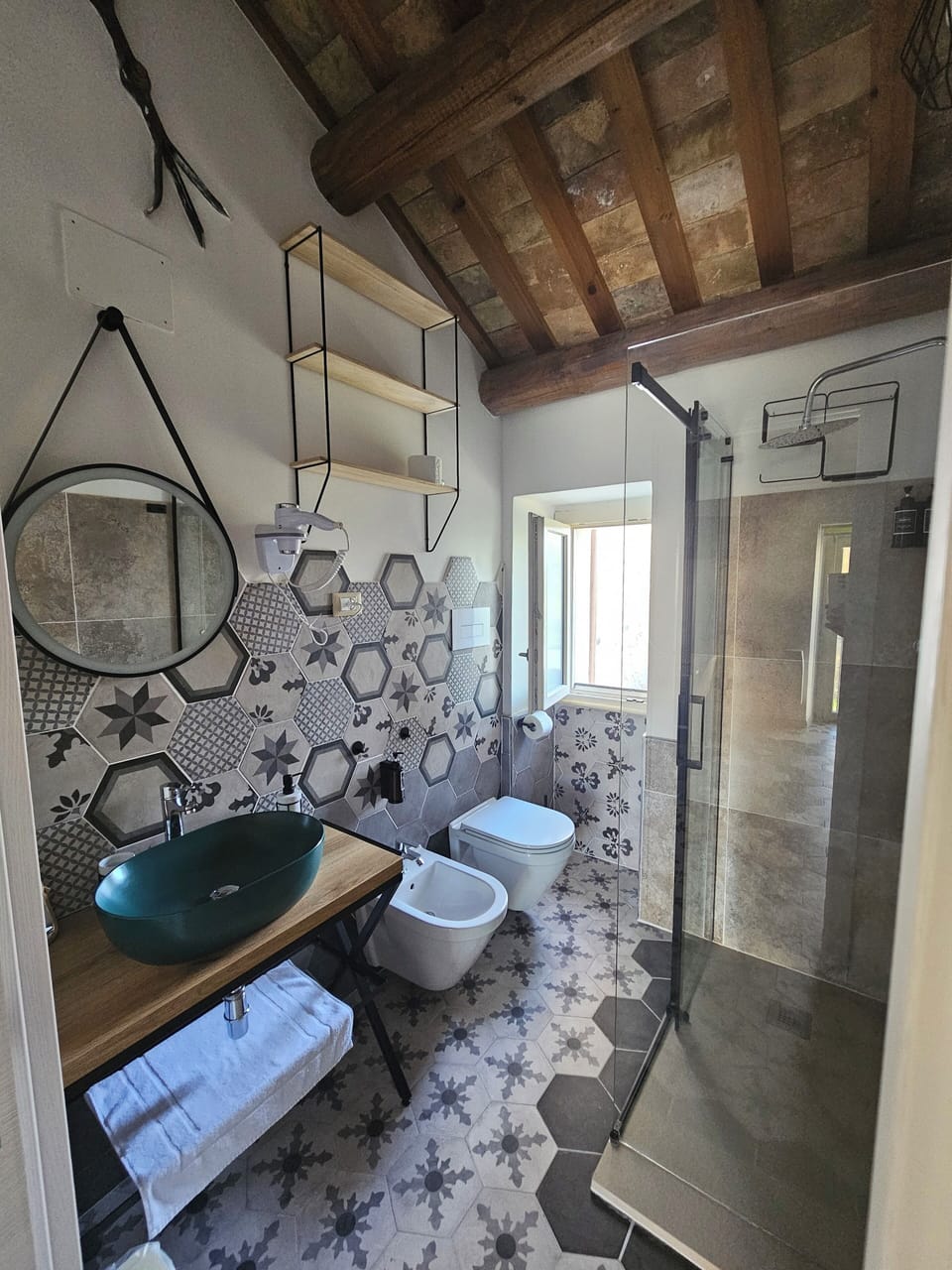 Quadruple Room, Courtyard View | Bathroom | Bidet