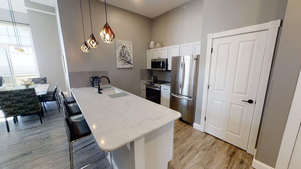 Indoors, Kitchen, Dining Room, Dining Table, Furniture