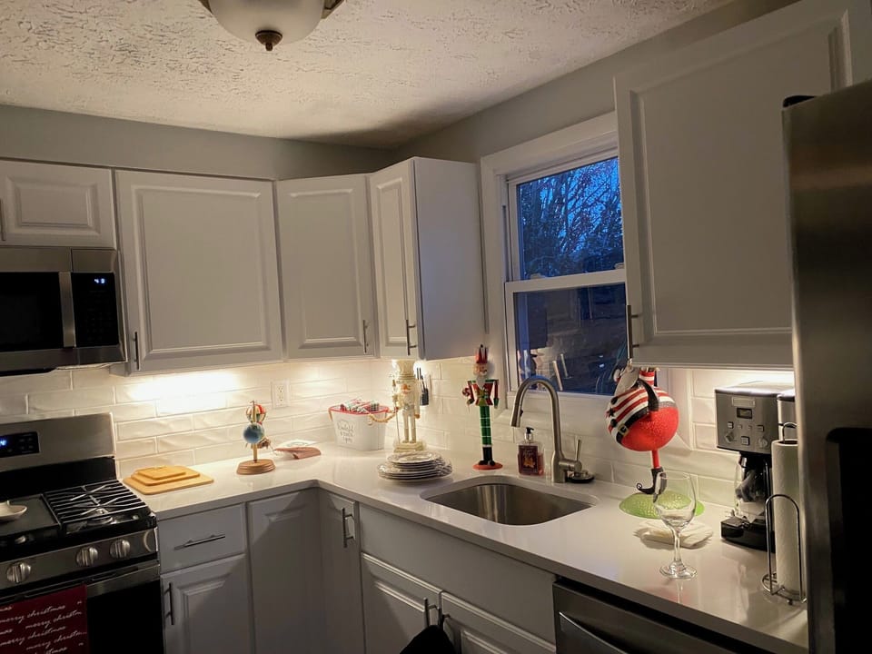  Fully remodeled kitchen/gas stove/dishwasher/ice maker/garbage disposal ROKU TV