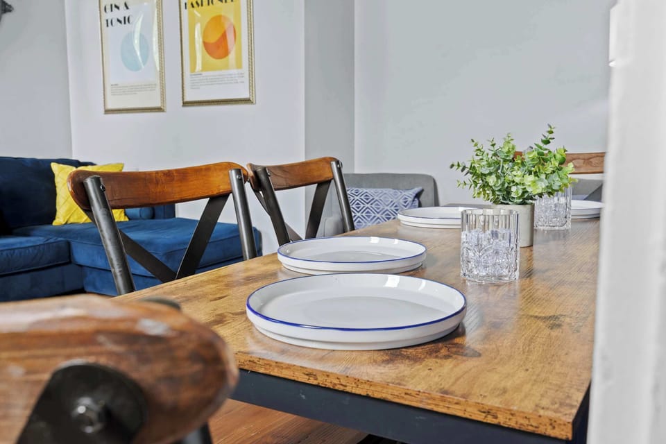 Dining Area: A dining space that brings everyone together — simple, elegant, and ready for anything