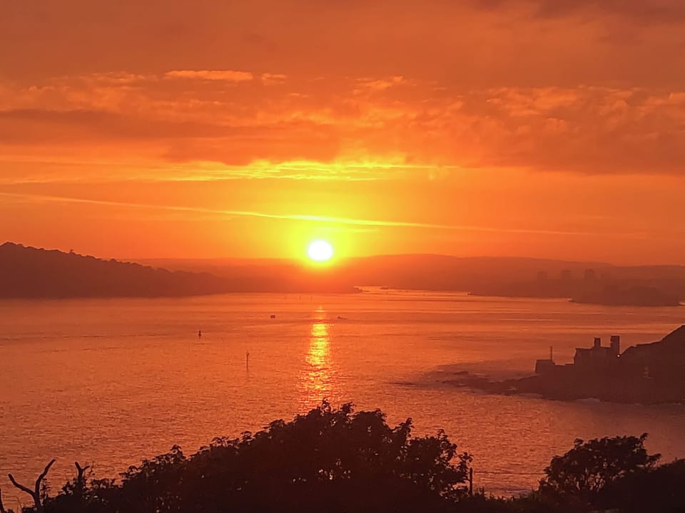 View | Crownhill Bay Penthouse - Crownhill Bay House, Down Thomas, near Plymouth