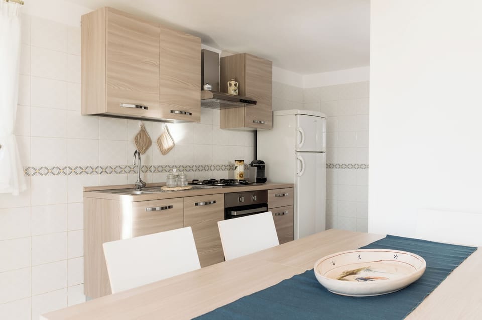 Apartment | Private kitchen | Espresso maker, full-size fridge, oven, stovetop
