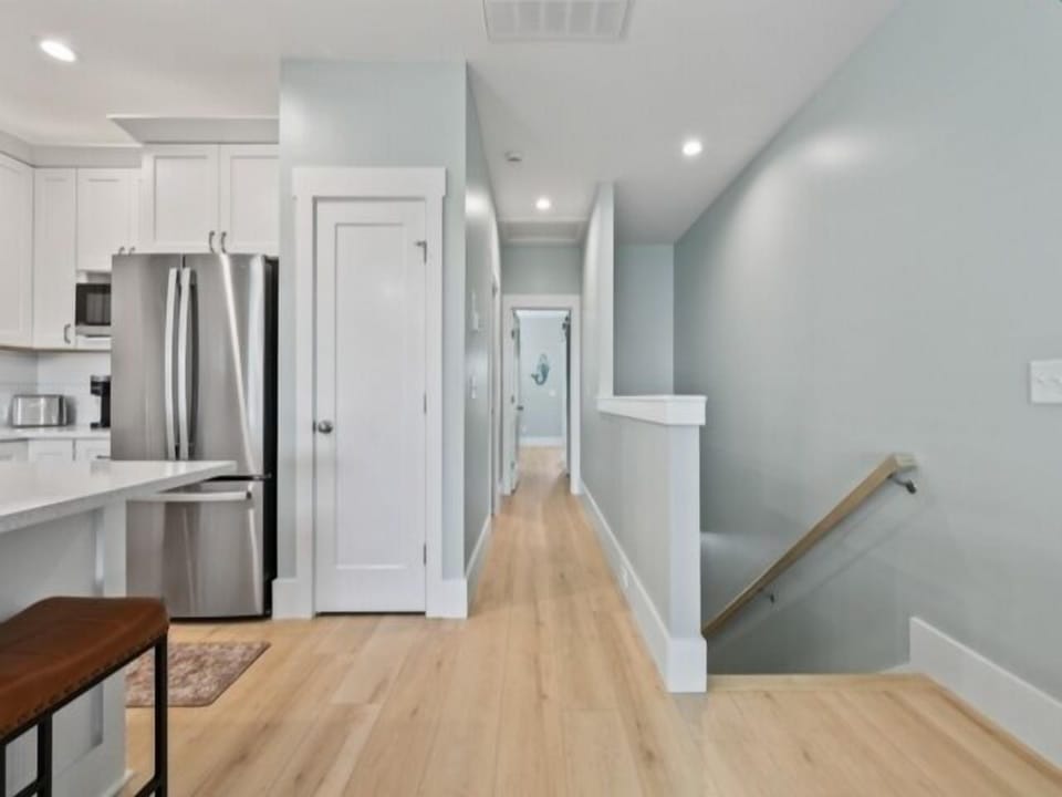 Indoors, Floor, Flooring, House, Staircase