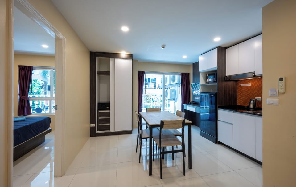 Basic Condo | In-room safe, free WiFi, bed sheets