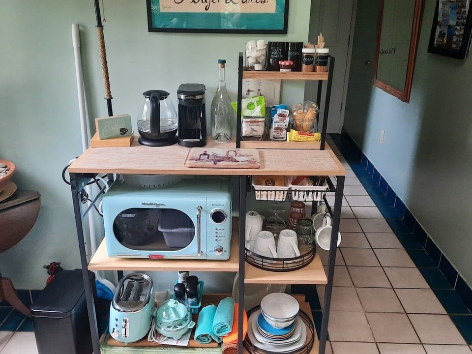 kitchenette + deck infrared BBQ