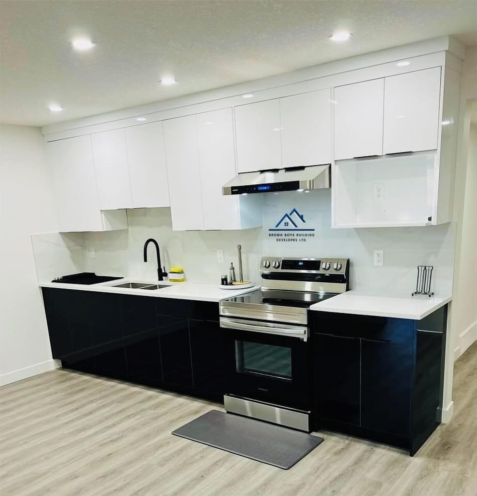 Brand new stainless steel appliances