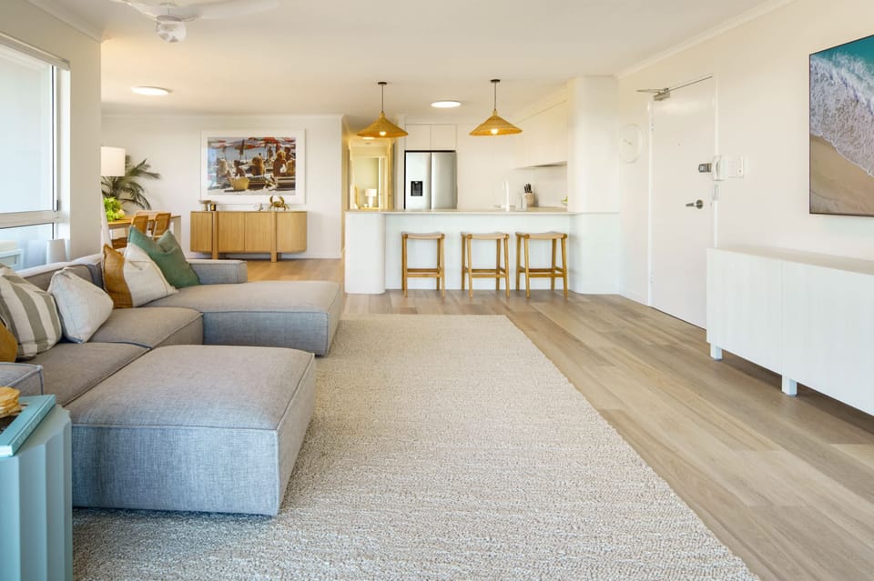 Coastal inspired interiors filled with natural light
