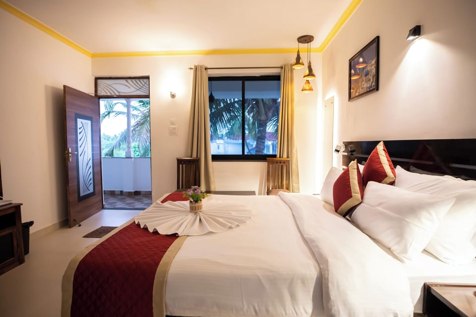 Superior Double Room, Pool View | In-room safe, desk, iron/ironing board, free WiFi
