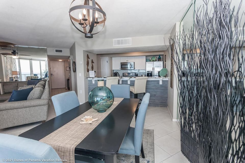 Condo, Multiple Beds (Dunes of Panama 2104E) | Dining
