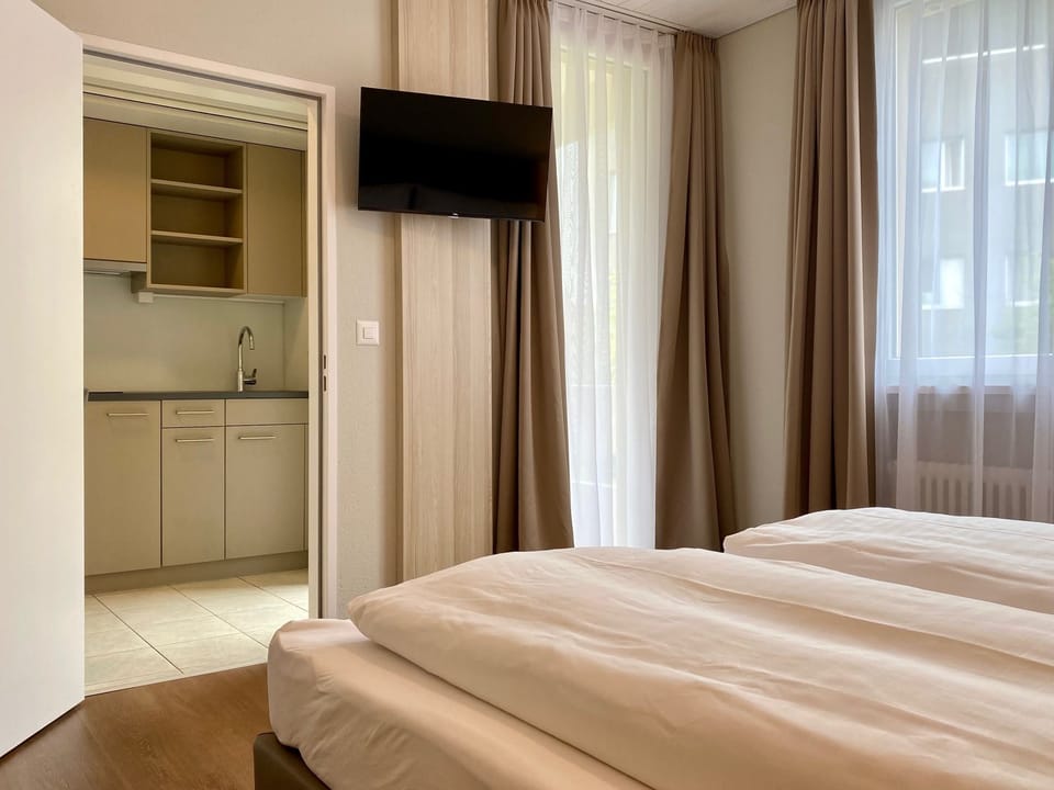 Double or Twin Room, Park View | Hypo-allergenic bedding, down comforters, desk, laptop workspace