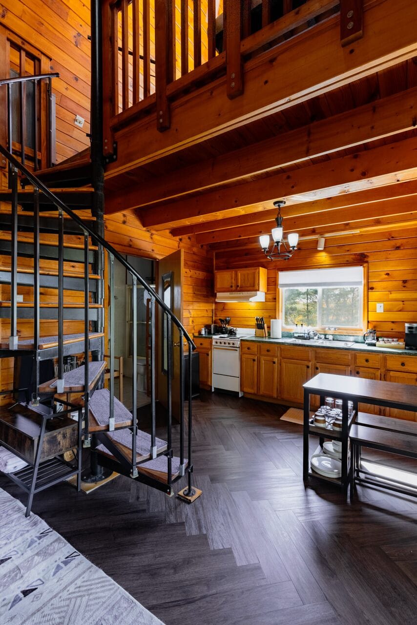 Stairs to the Loft Bedroom