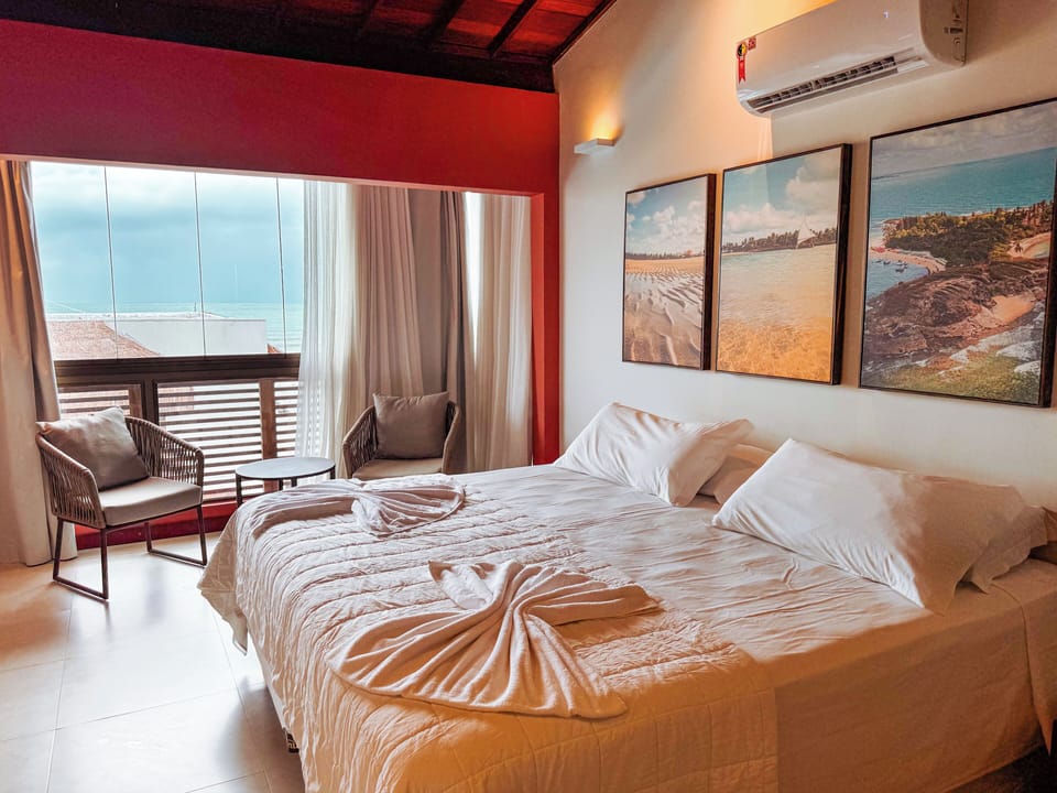 Luxury Room, Sea View | Iron/ironing board, free WiFi, bed sheets