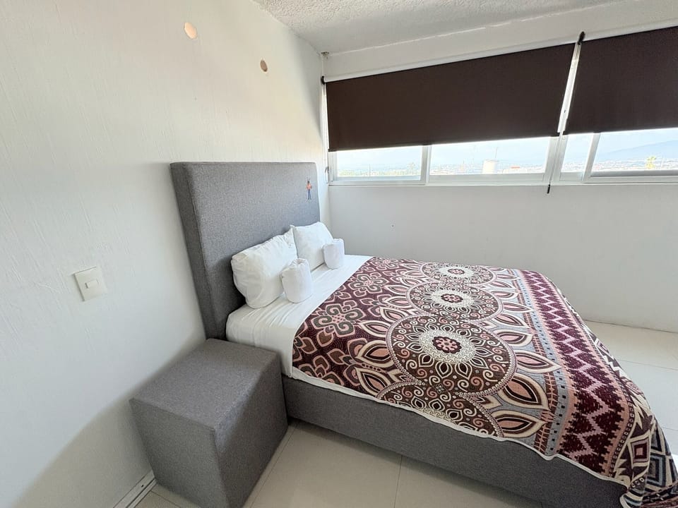 1 bedroom, down comforters, individually decorated, desk