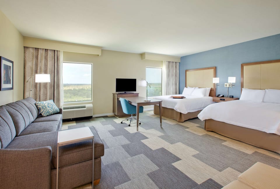 Laptop workspace, soundproofing, rollaway beds (free), WiFi (free)