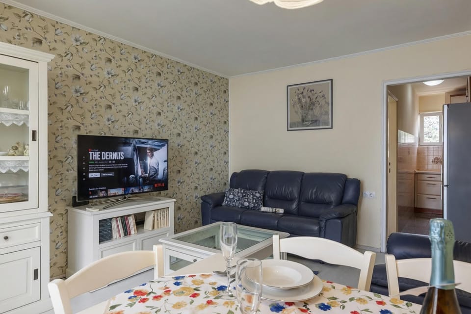 Standard Apartment, 2 Bedrooms, Balcony (Seaview City Apartment Frida) | Living area | TV
