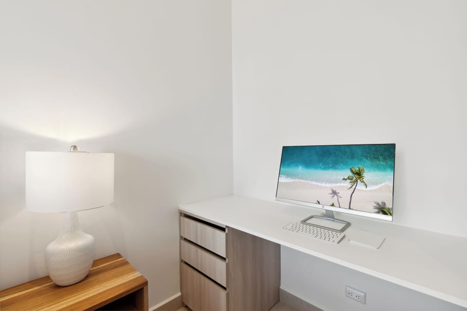 Desk space in Bedroom #3