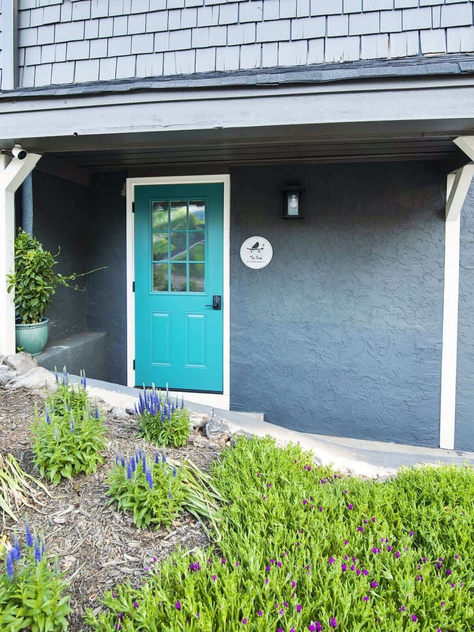 Private entrance to property.