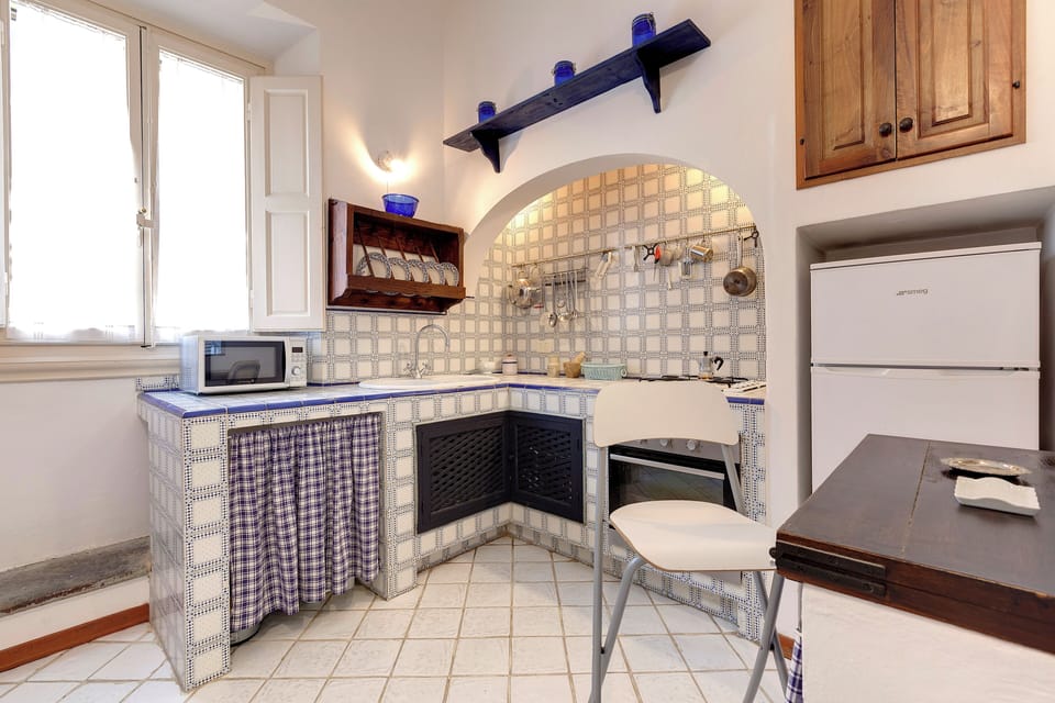 Apartment | Private kitchenette | Full-size fridge, microwave, stovetop, electric kettle
