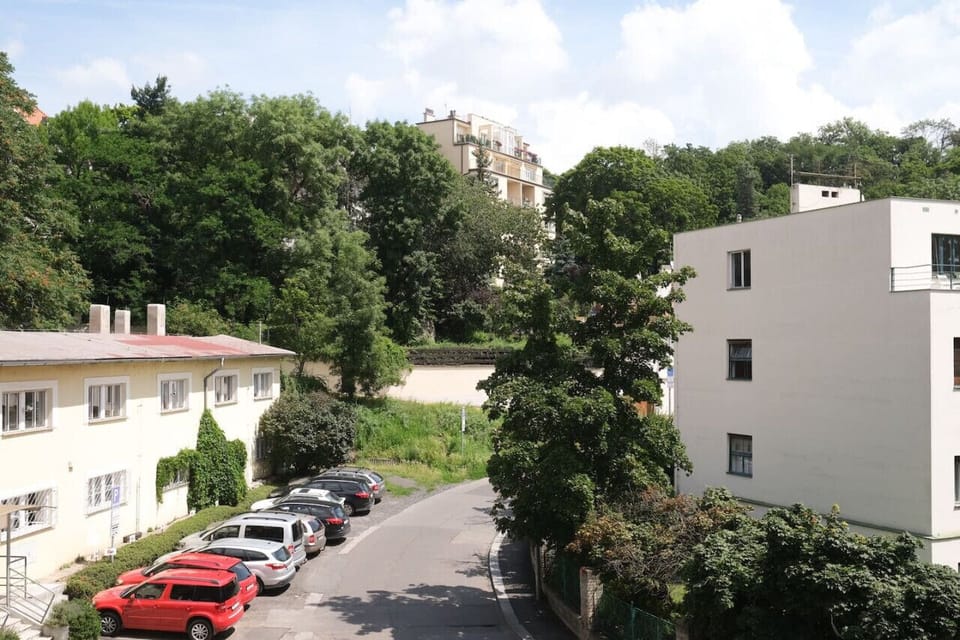view from apartment