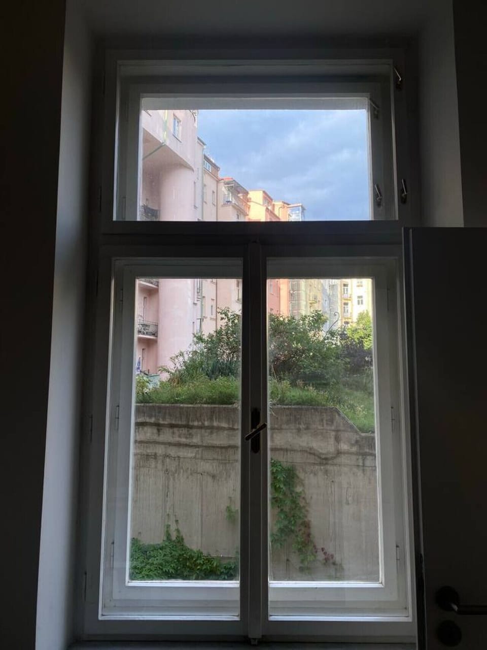 view from apartment