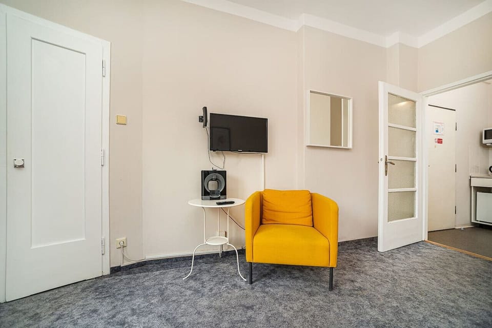 chair and TV