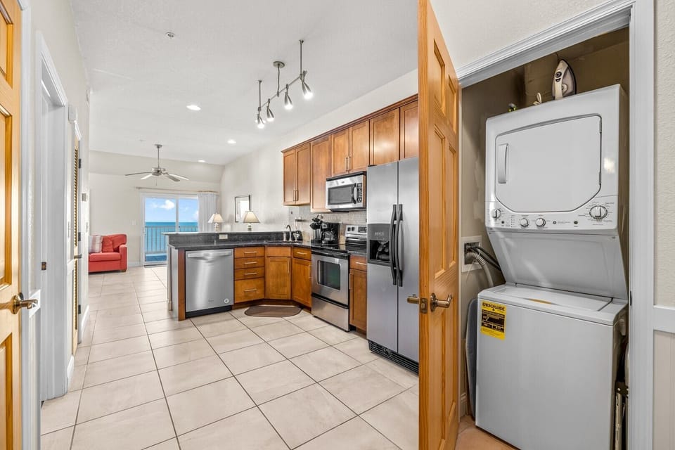 Laundry and Kitchen